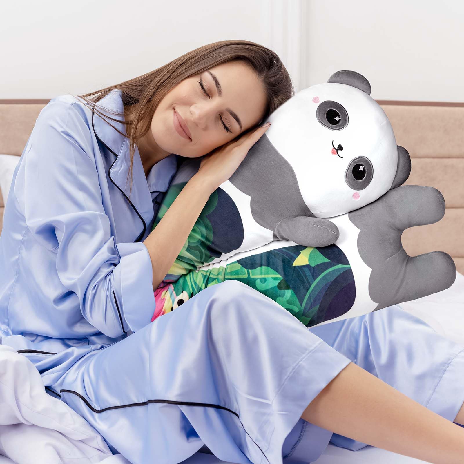 Foto 2 | Almohada Corporal de Felpa Mewaii Long Panda Kawaii 135 cm - Venta Internacional