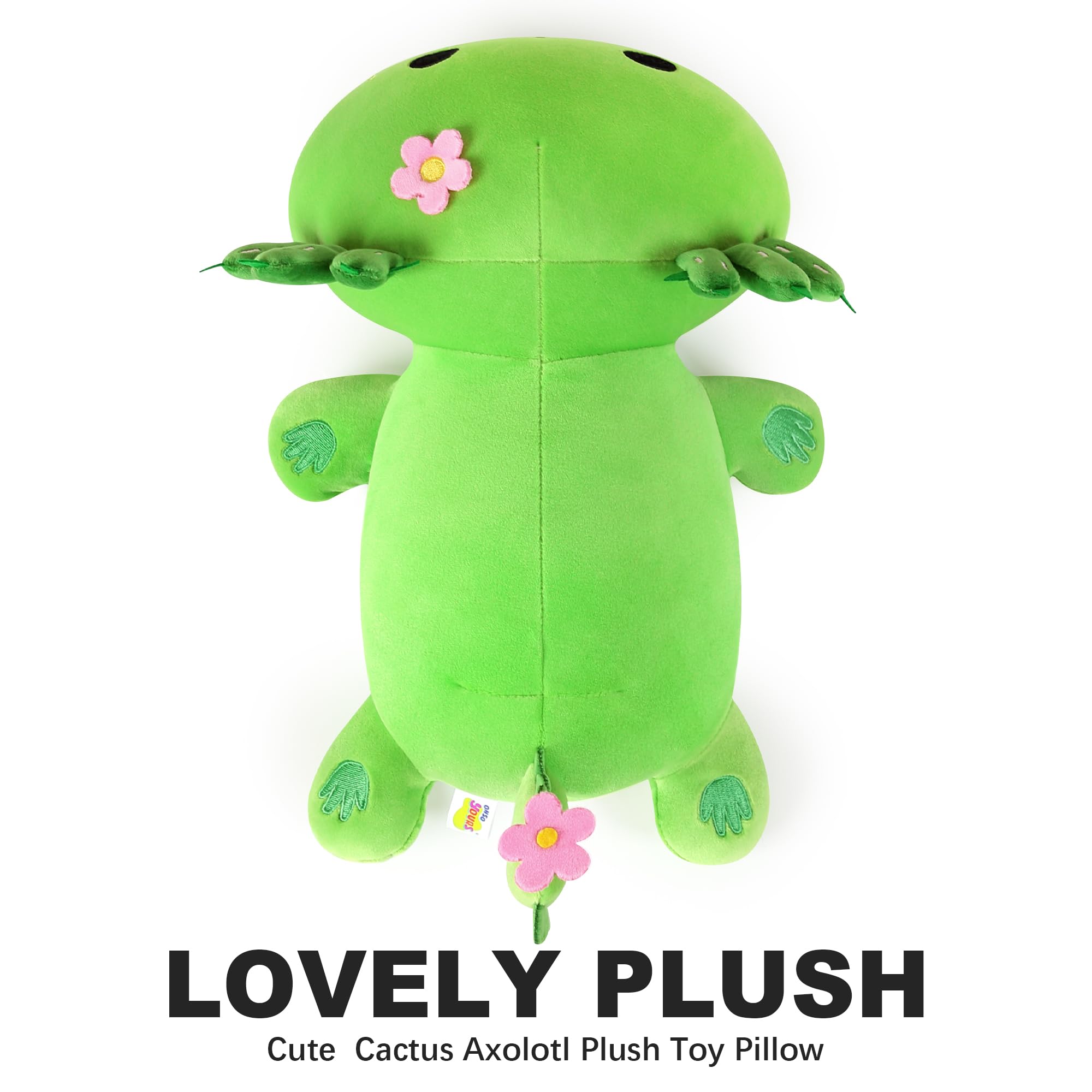 Foto 5 pulgar | Juguete De Peluche Onsoyours Con Bonito Cactus De Axolotl Para Niños, 13 Cm - Venta Internacional.