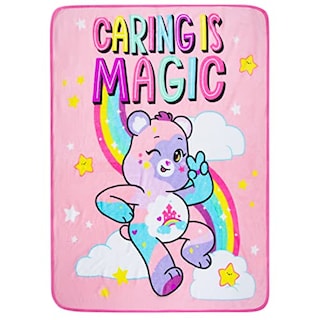 Foto 2 | Throw Franco Care Bears Micro Raschel 117 Cm X 152 Cm - Venta Internacional.