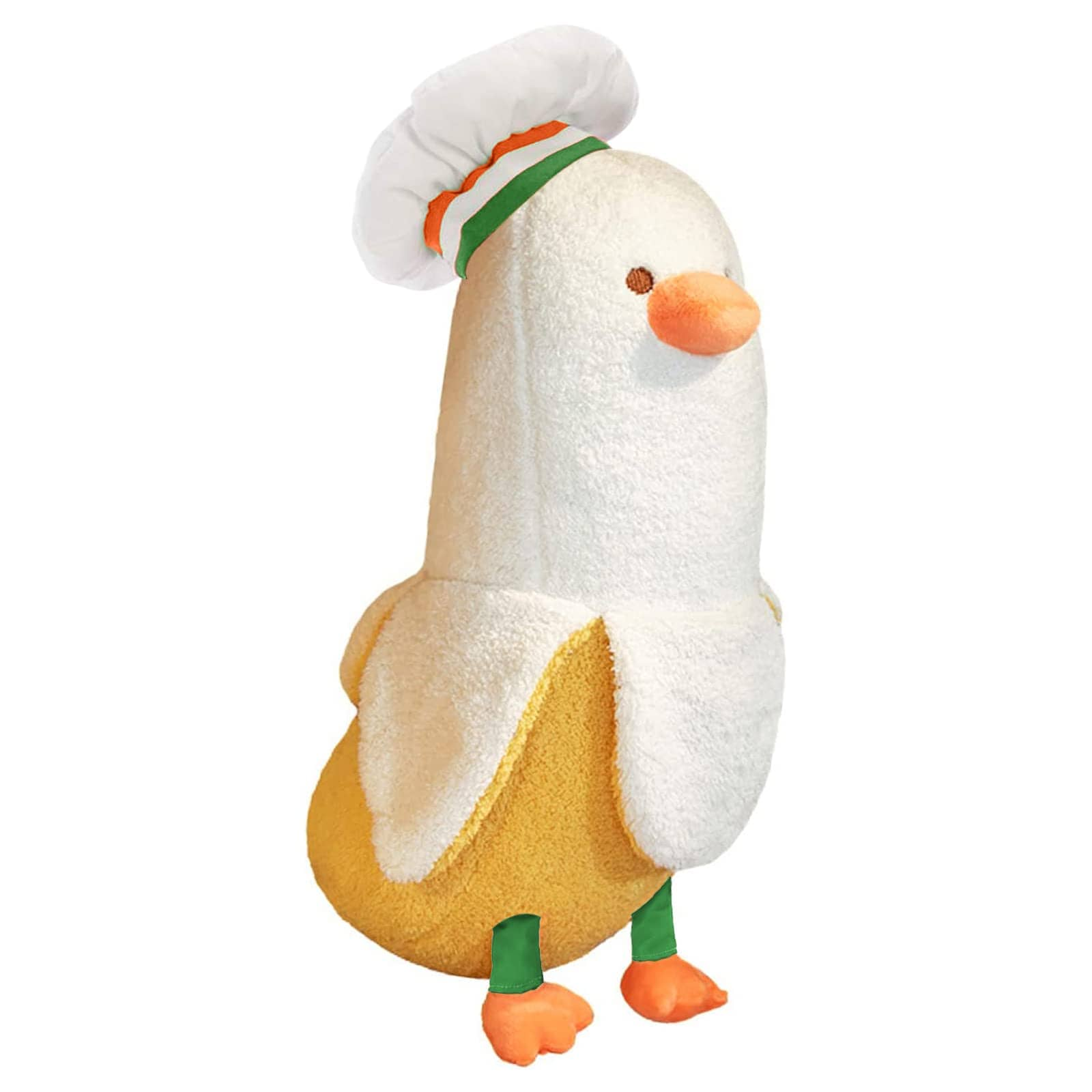 Almohada De Peluche Peach Cat Banana Duck Chef 70 Cm Blanca - Venta Internacional. $873