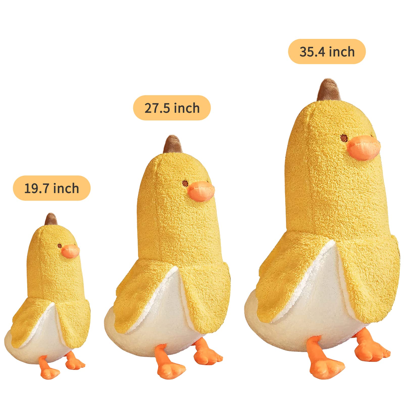 Foto 3 pulgar | Almohada De Peluche Peach Cat Banana Duck Para Niñas Y Niños - Venta Internacional.