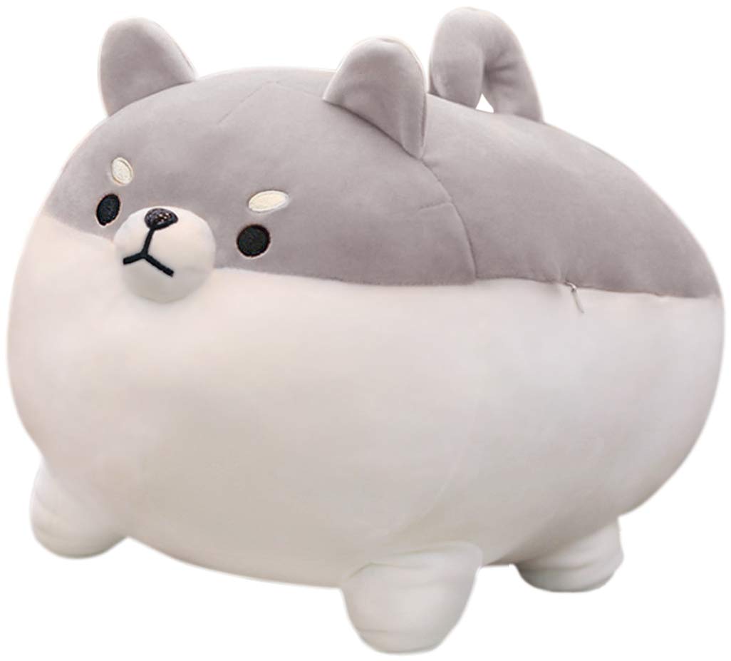 Foto 1 | Peluche Auspicious Beginning Shiba Inu Corgi Anime 40 Cm Gris - Venta Internacional.