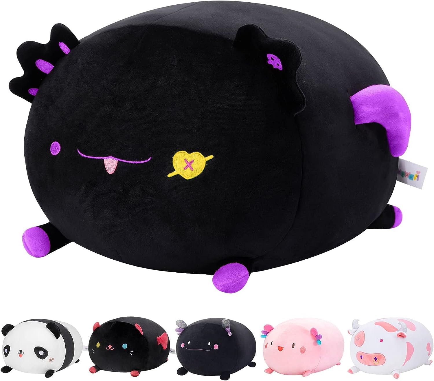 Foto 2 pulgar | Peluche Mewaii Axolotl Black Devil 40 Cm - Venta Internacional