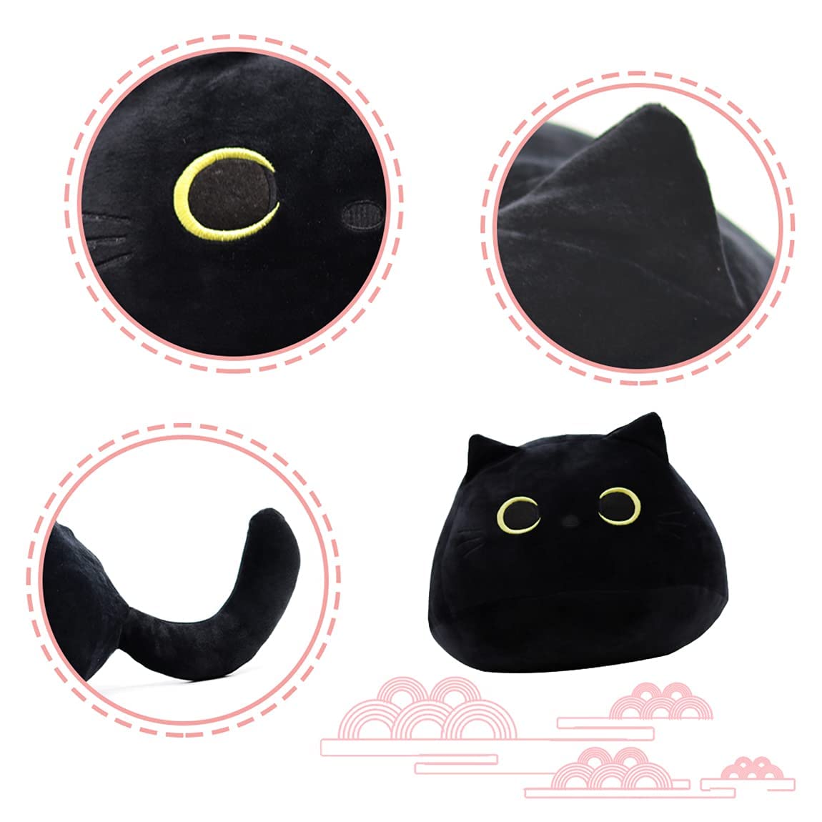 Foto 5 pulgar | Peluche Suave de Gato Negro iBickly - Venta Internacional