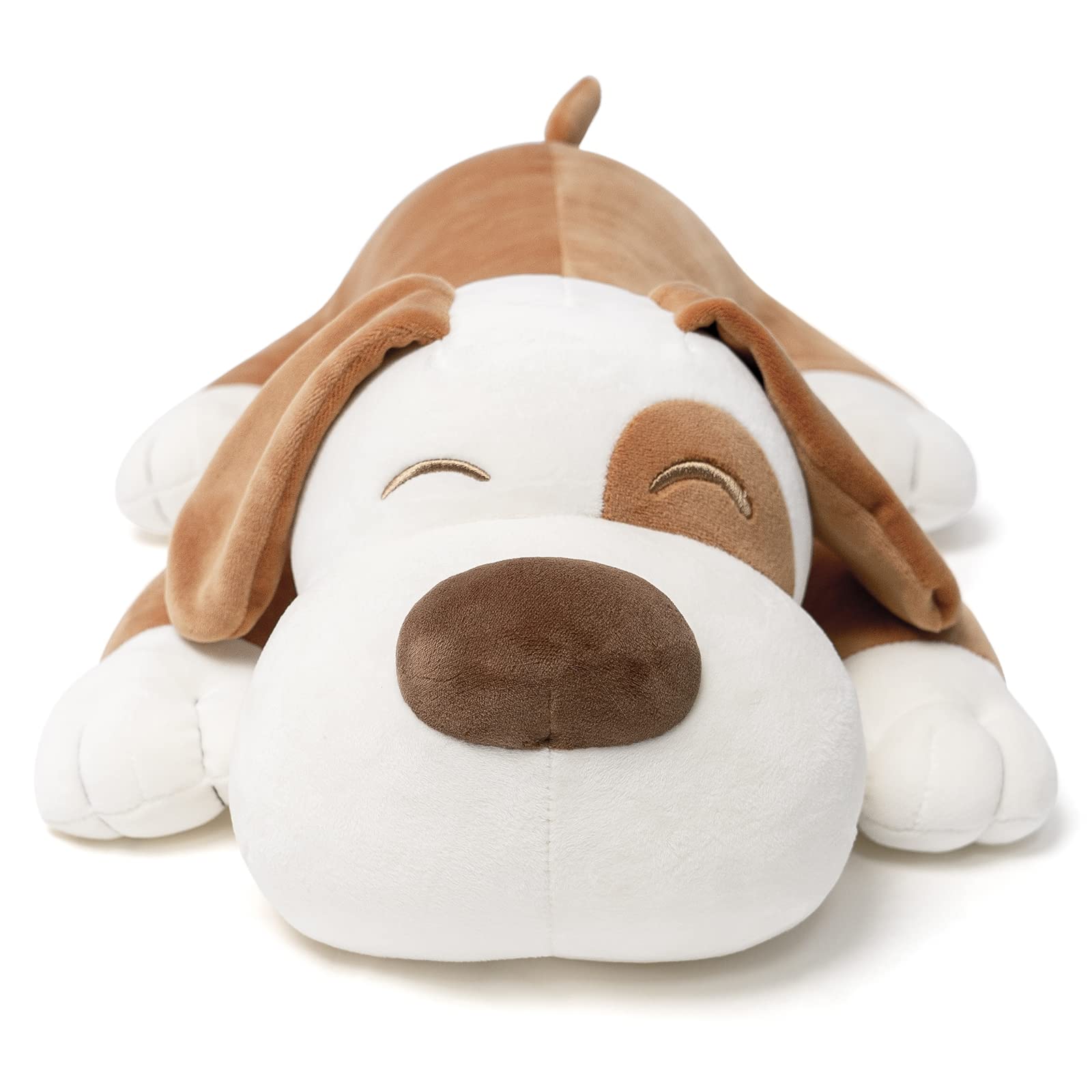 Almohada De Peluche Niuniu Daddy Brown Puppy 45 Cm - Venta Internacional. $735