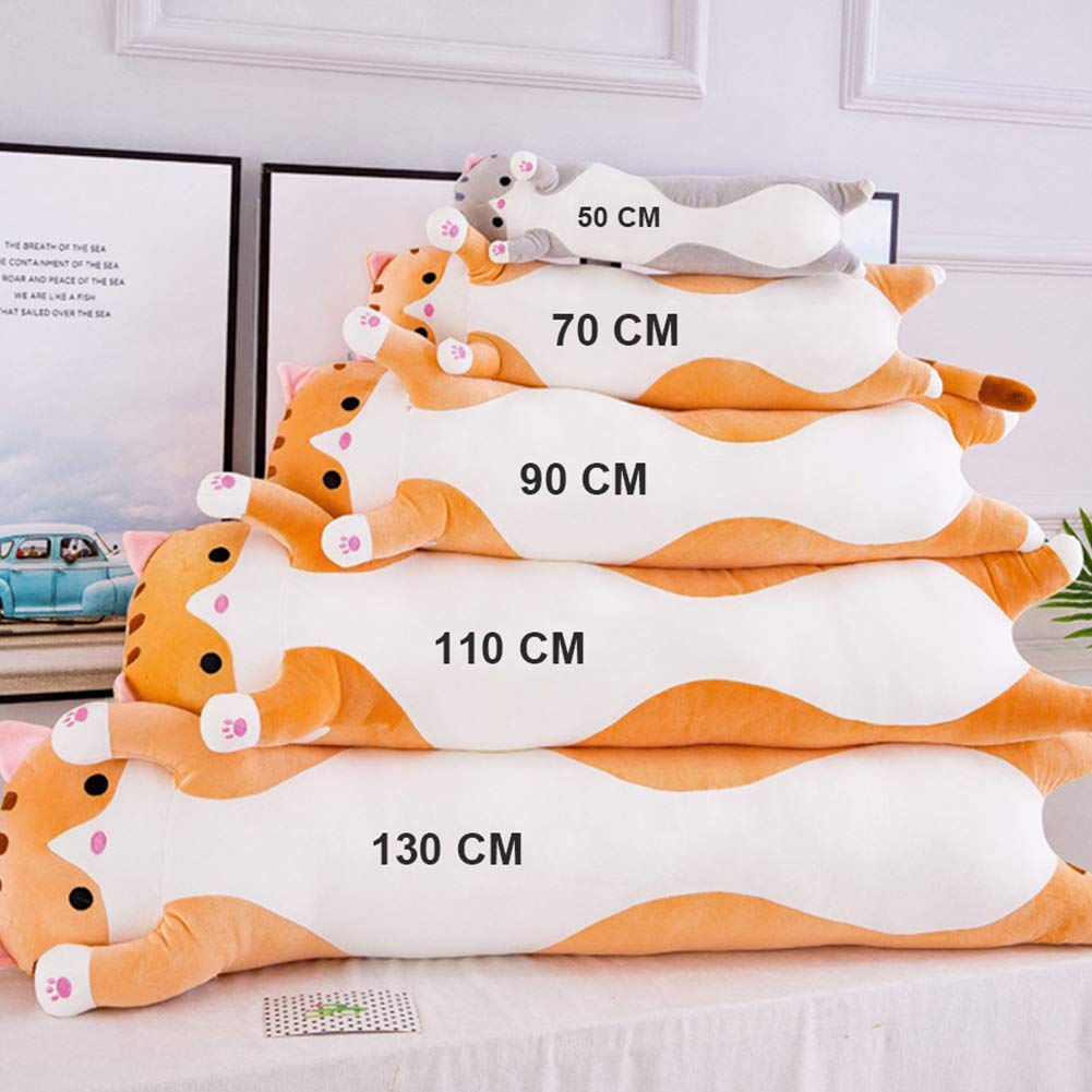 Foto 5 | Almohada de Felpa Snowolf Cat 130 cm de Largo - Venta Internacional