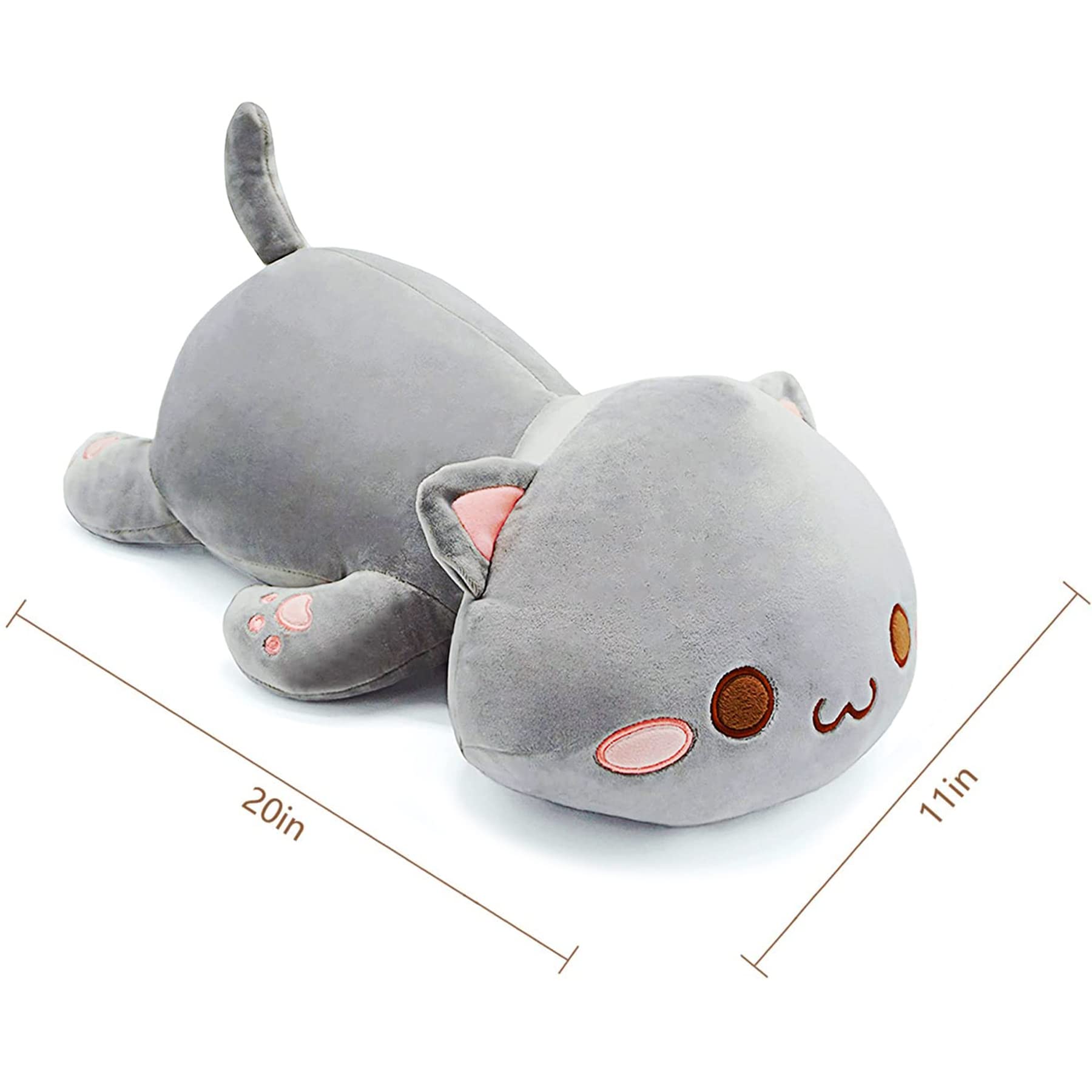 Foto 3 | Peluche Onsoyours, Bonito Gatito, 30 Cm, Color Gris - Venta Internacional.