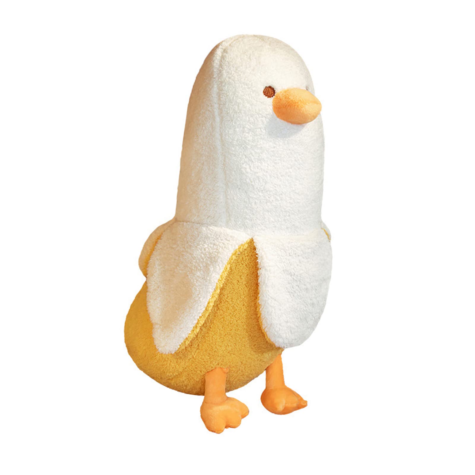 Foto 1 | Almohada de Peluche PEACHCAT Banana Duck con forma de Melocotón color Blanco - Venta Internacional