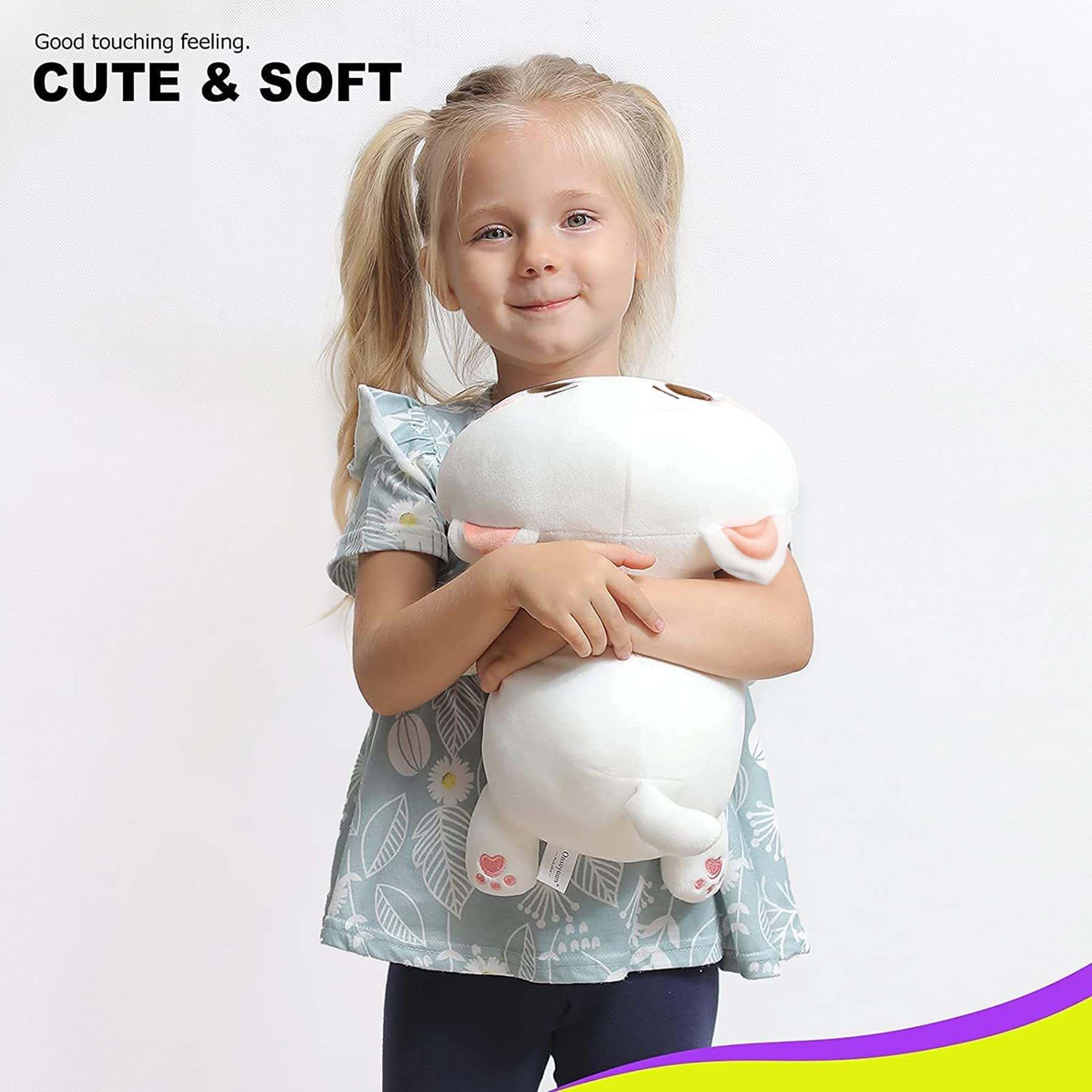 Foto 4 pulgar | Almohada De Peluche Onsoyours Con Forma De Gato Y Gatito De Peluche, 33 Cm - Venta Internacional.