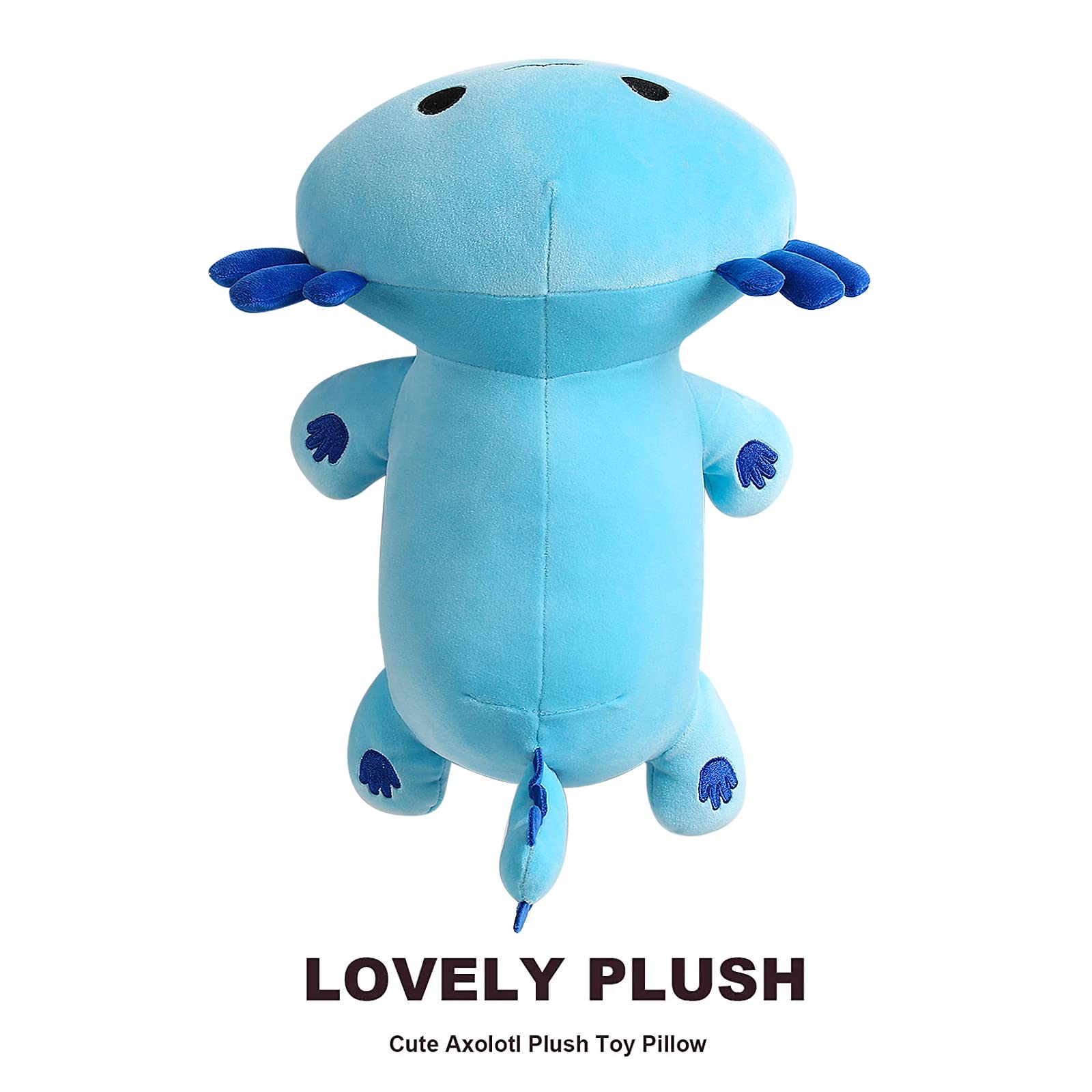 Foto 8 pulgar | Peluche Onsoyours Cute Axolotl Azul De 48 Cm Para Niños Y Adultos - Venta Internacional.