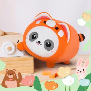Foto 5 | Almohada de Felpa Mewaii con Forma de Panda Rojo 20 cm - Venta Internacional