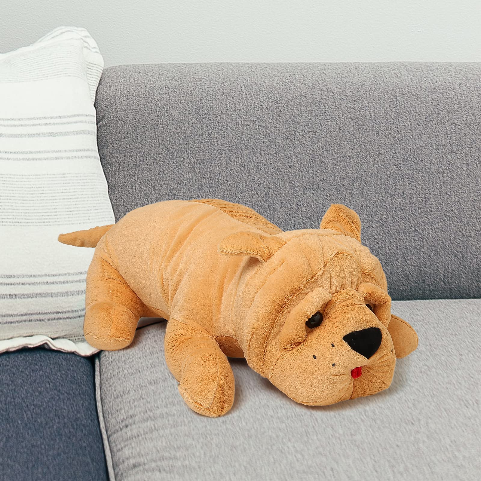 Foto 4 | Peluche Niuniu Daddy Shar-pei Dog De 50 Cm - Venta Internacional.