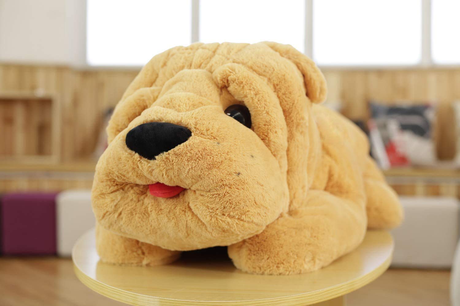 Foto 4 pulgar | Peluche Niuniu Daddy Shar-pei Dog De 70 Cm - Venta Internacional.