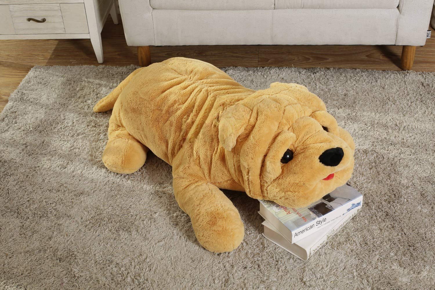 Foto 4 | Peluche Niuniu Daddy Shar-pei Dog De 70 Cm - Venta Internacional.