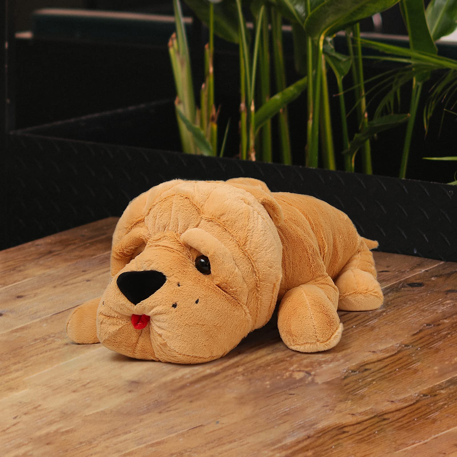 Foto 6 pulgar | Peluche Niuniu Daddy Shar-pei Dog De 70 Cm - Venta Internacional.