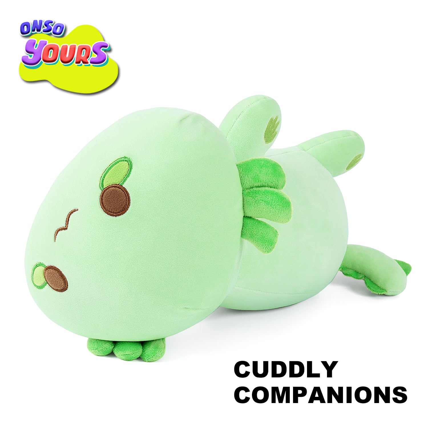 Foto 8 pulgar | Peluche Onsoyours, Bonita Salamandra Con Forma De Axolotl Para Niños, 13 Cm - Venta Internacional.