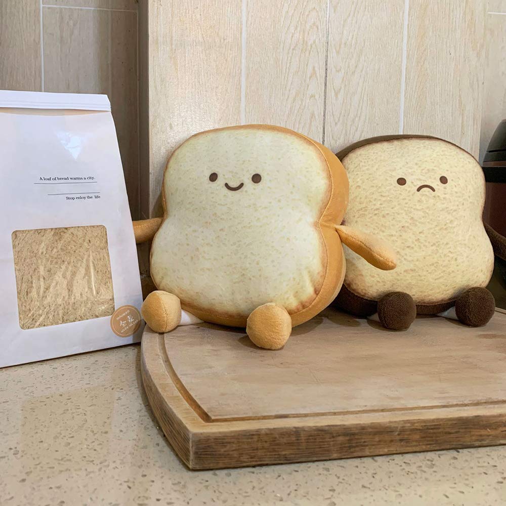 Foto 3 | Almohada de Peluche Vhyhcy Pan Tostado - Venta Internacional