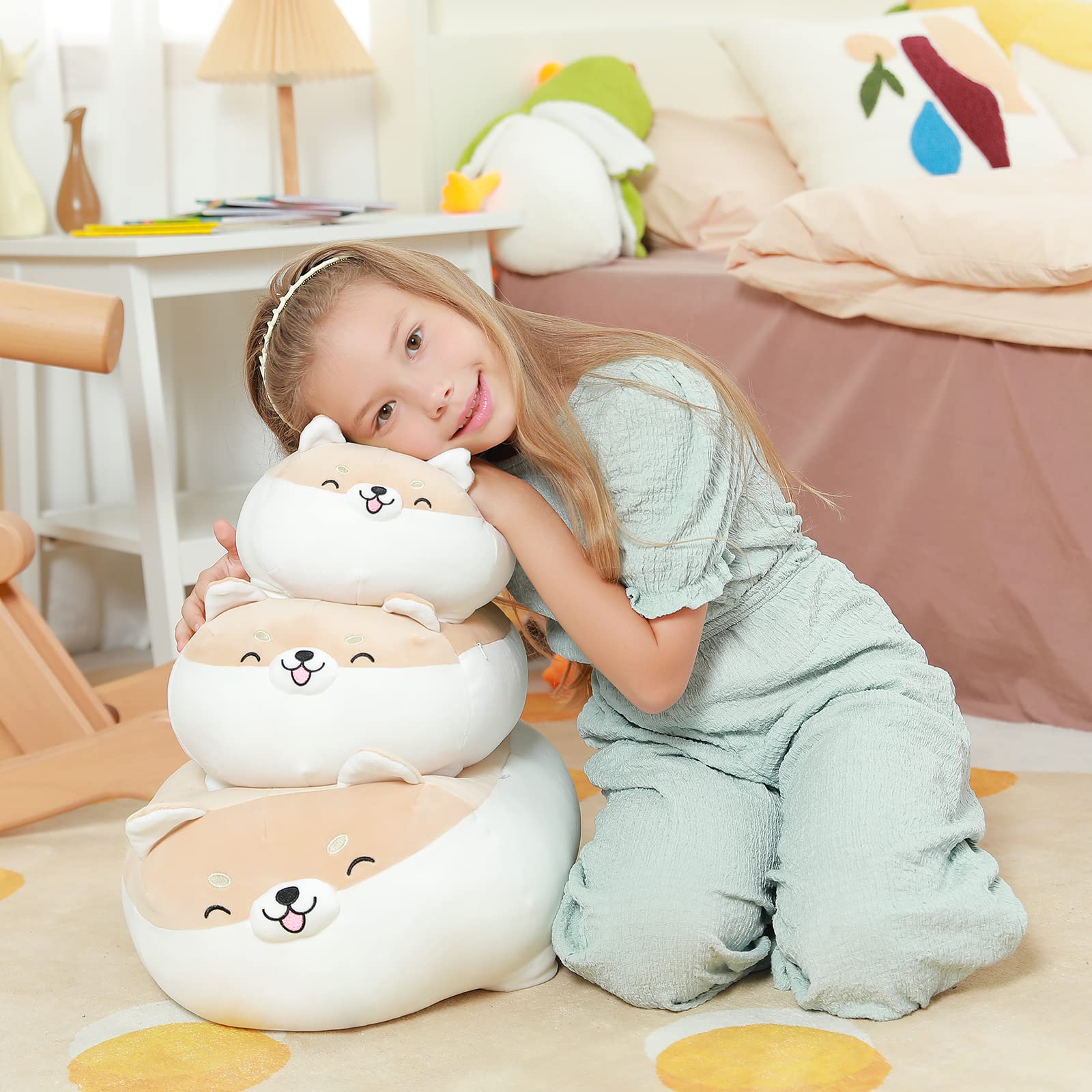 Foto 7 pulgar | Peluche Auspicious Beginning Shiba Inu Corgi Para Niños De 40 Cm - Venta Internacional.