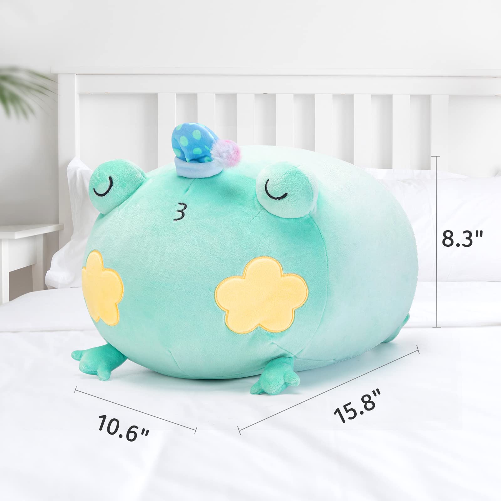 Foto 6 | Almohada de Peluche Mewaii Rana 40 cm - Venta Internacional