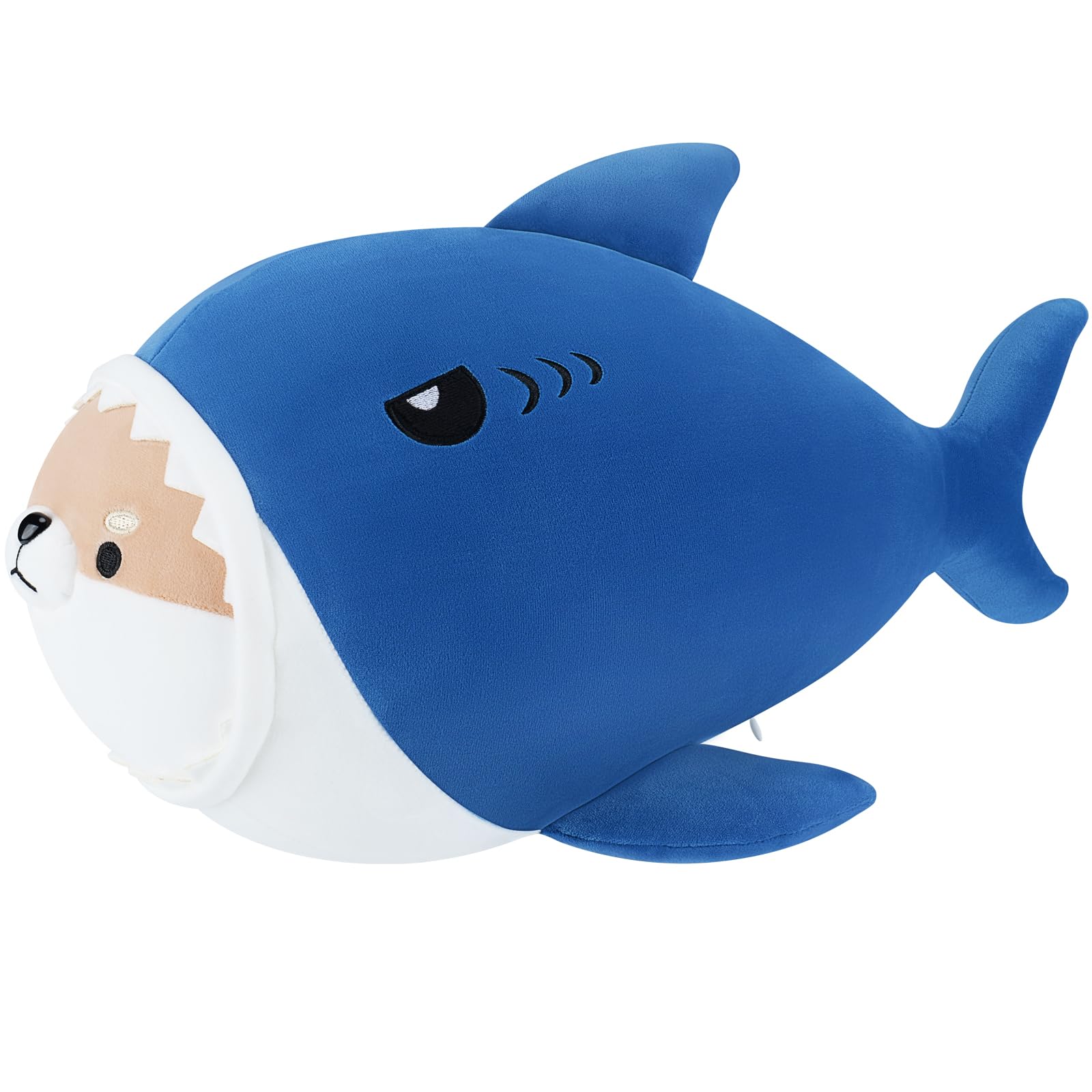 Foto 2 pulgar | Almohada de Felpa Shark Corgi Auspicious Beginning 40 cm - Venta Internacional