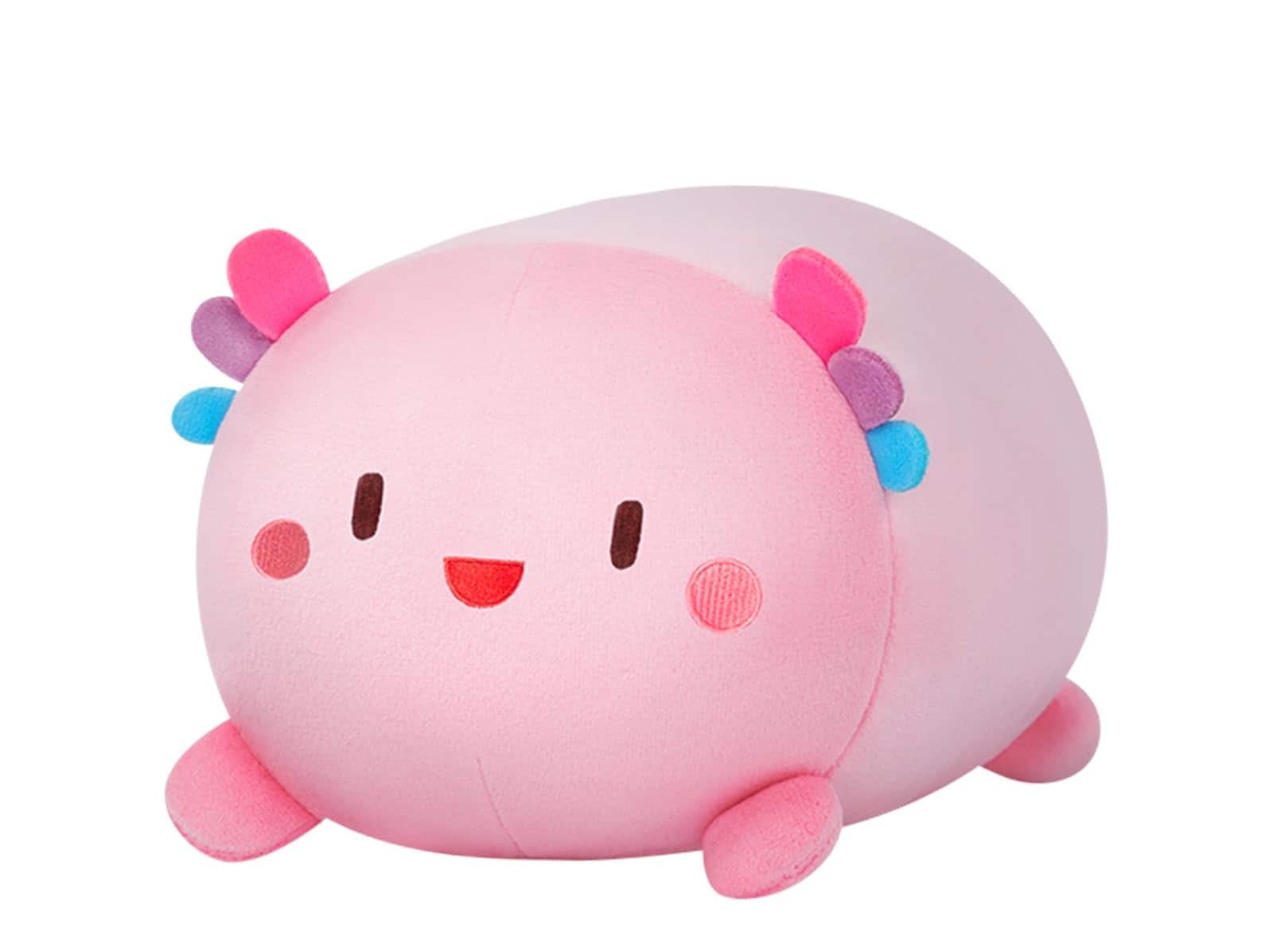 Almohada de Peluche Mewaii Ajolote Rosa 40 cm - Venta Internacional $995