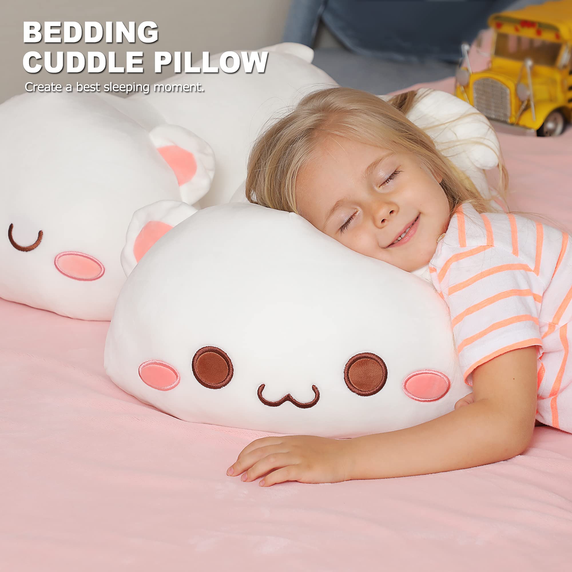 Foto 4 | Almohada de Peluche Onsoyours con Forma de Bonito Gatito de Peluche 25,5 Cm - Venta Internacional