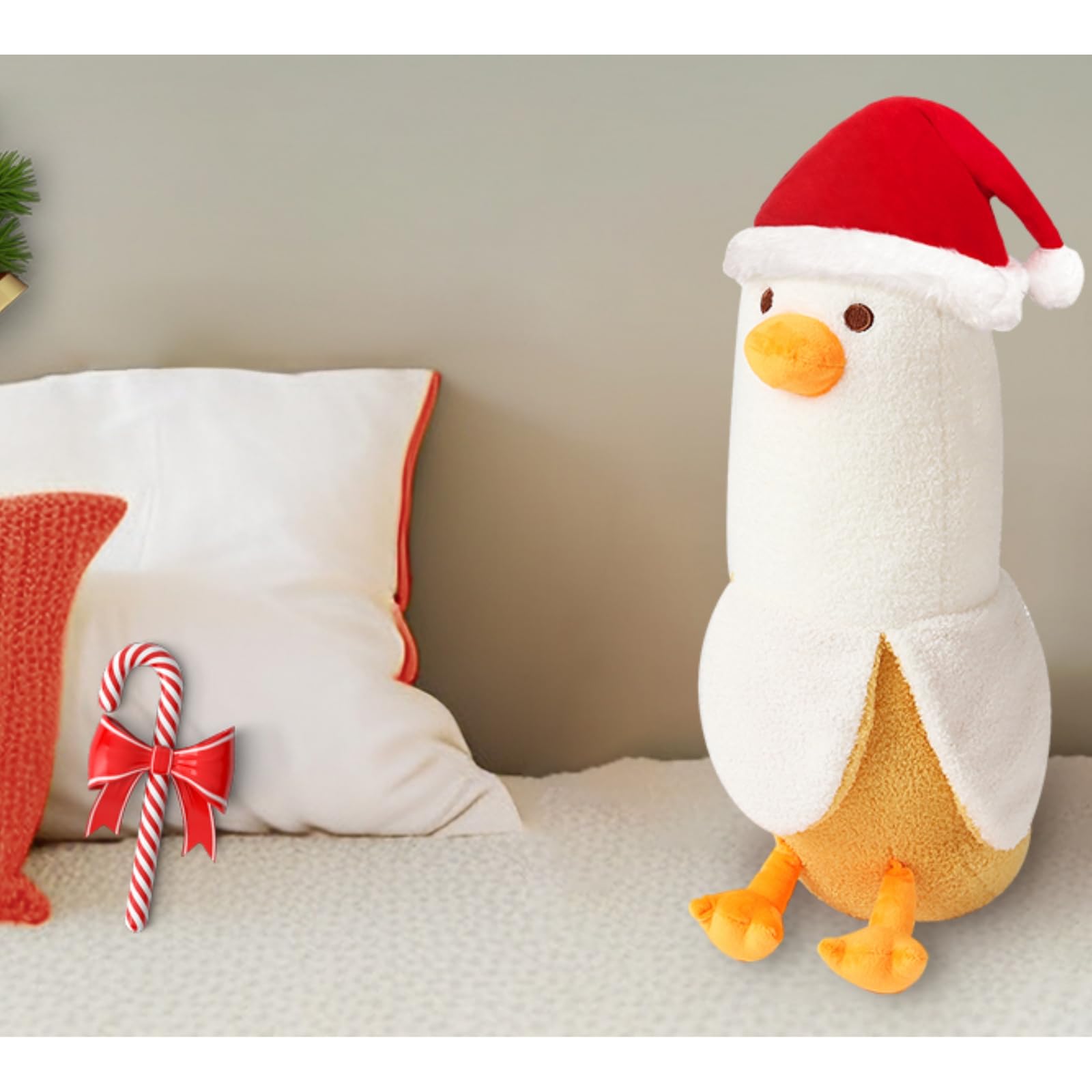 Foto 5 | Almohada de Peluche con Forma de Pato Plátano 50 cm - Venta Internacional