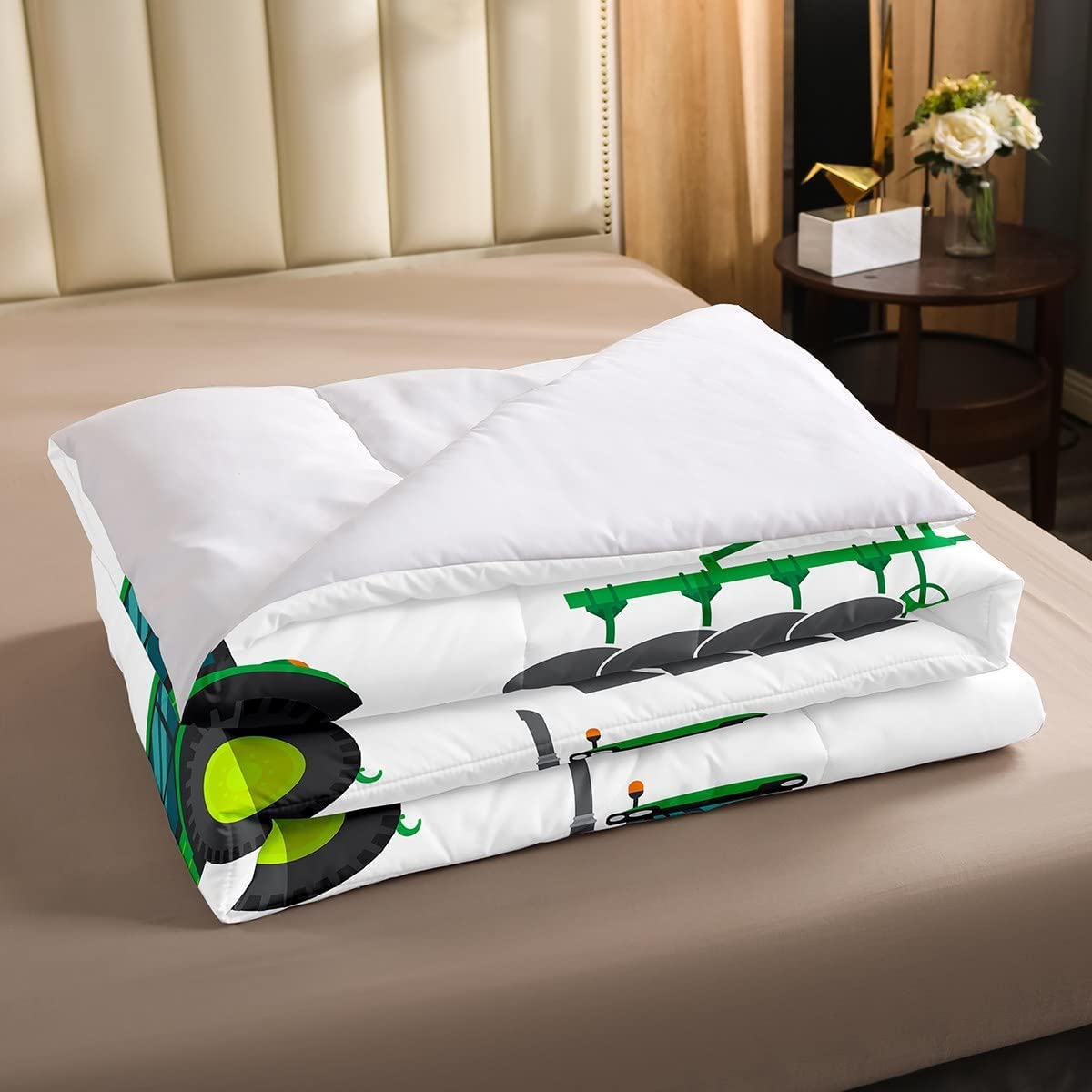 Foto 4 pulgar | Juego de Ropa de Cama Erosebridal Tractor King Size con Edredón Y Fundas De Almohada - Venta Internacional