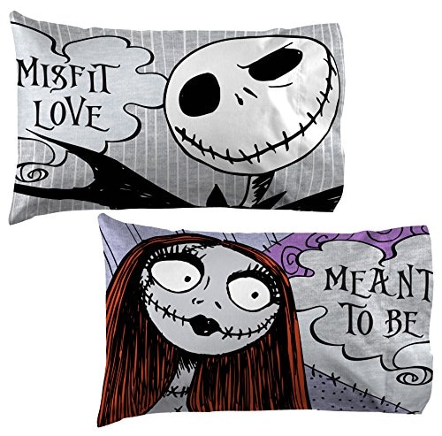 Funda de Almohada Disney Nightmare Before Christmas Meant To Be- Venta Internacional $926