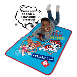 Foto 3 | Manta De Felpa Cálida Y Musical Paw Patrol Para Niños Pequeños - Venta Internacional