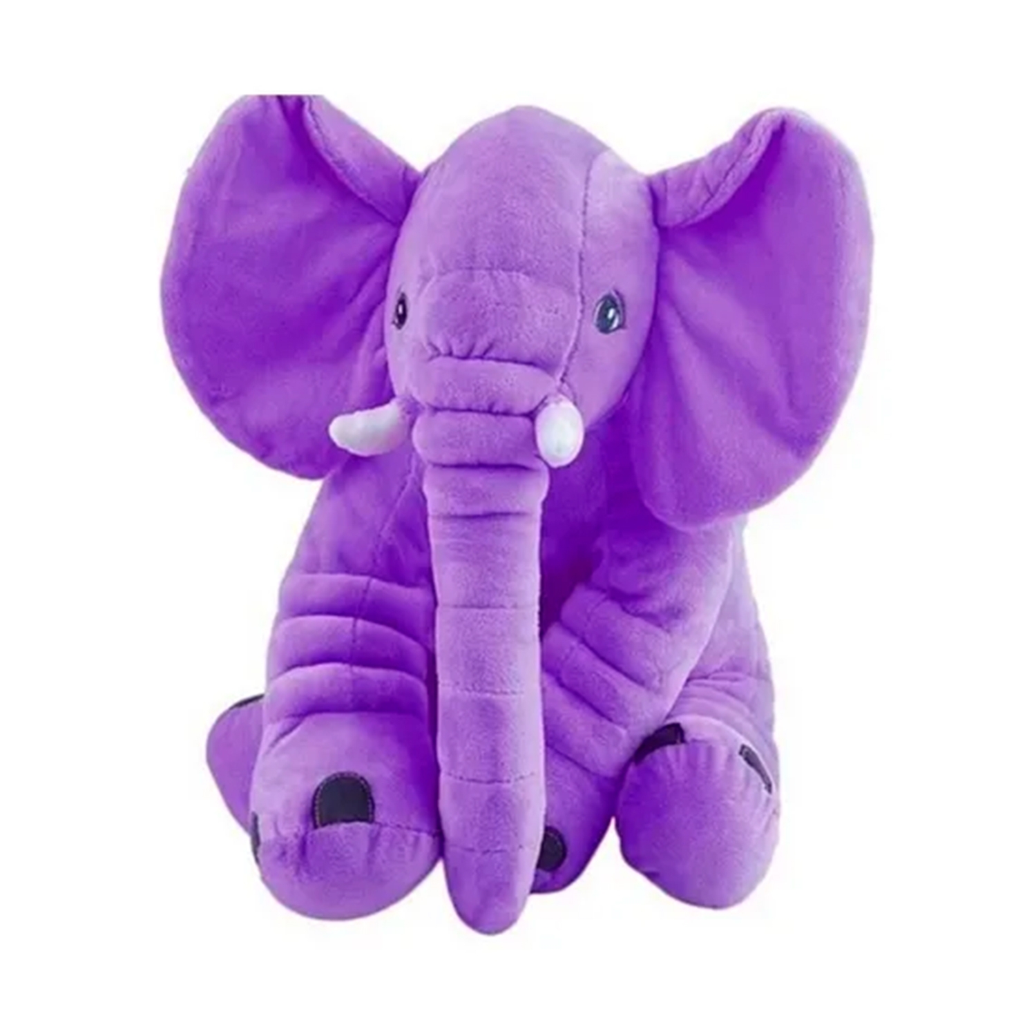 Foto 2 pulgar | Almohada de Felpa con Diseño de Elefante Morado Apego Emocional 50 X 20 cm - Venta Internacional