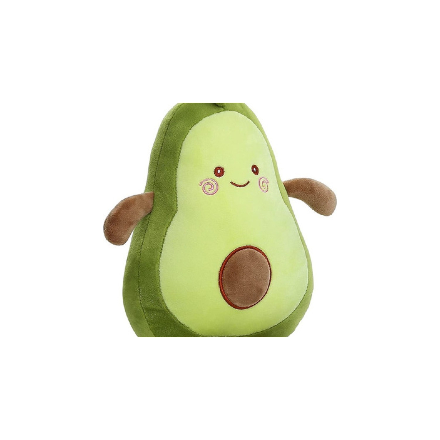 Foto 2 pulgar | Almohada de Felpa Avocado Kawaii 30 cm Extrasuave - Venta Internacional