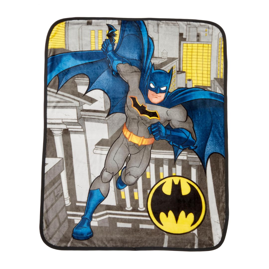 Ropa De Cama Infantil Throw Franco Batman Dc Comics, 100 X 125 Cm - Venta Internacional. $729