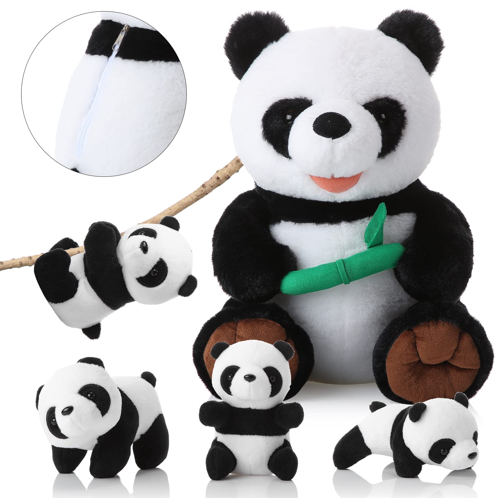 Almohada De Peluche Skylety Bear Panda Con Forma De Bebé, 5 Unidades - Venta Internacional.