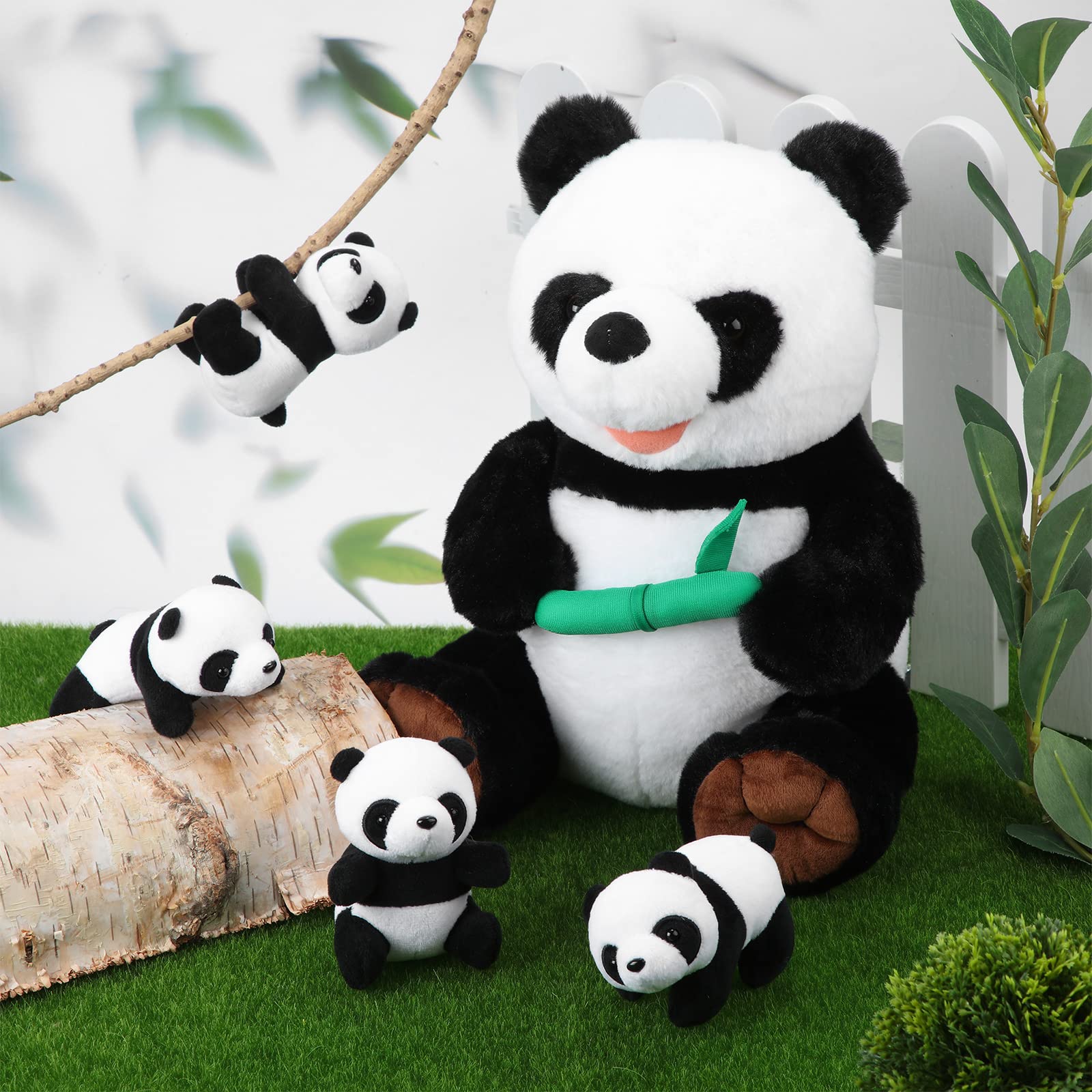 Foto 6 pulgar | Almohada De Peluche Skylety Bear Panda Con Forma De Bebé, 5 Unidades - Venta Internacional.