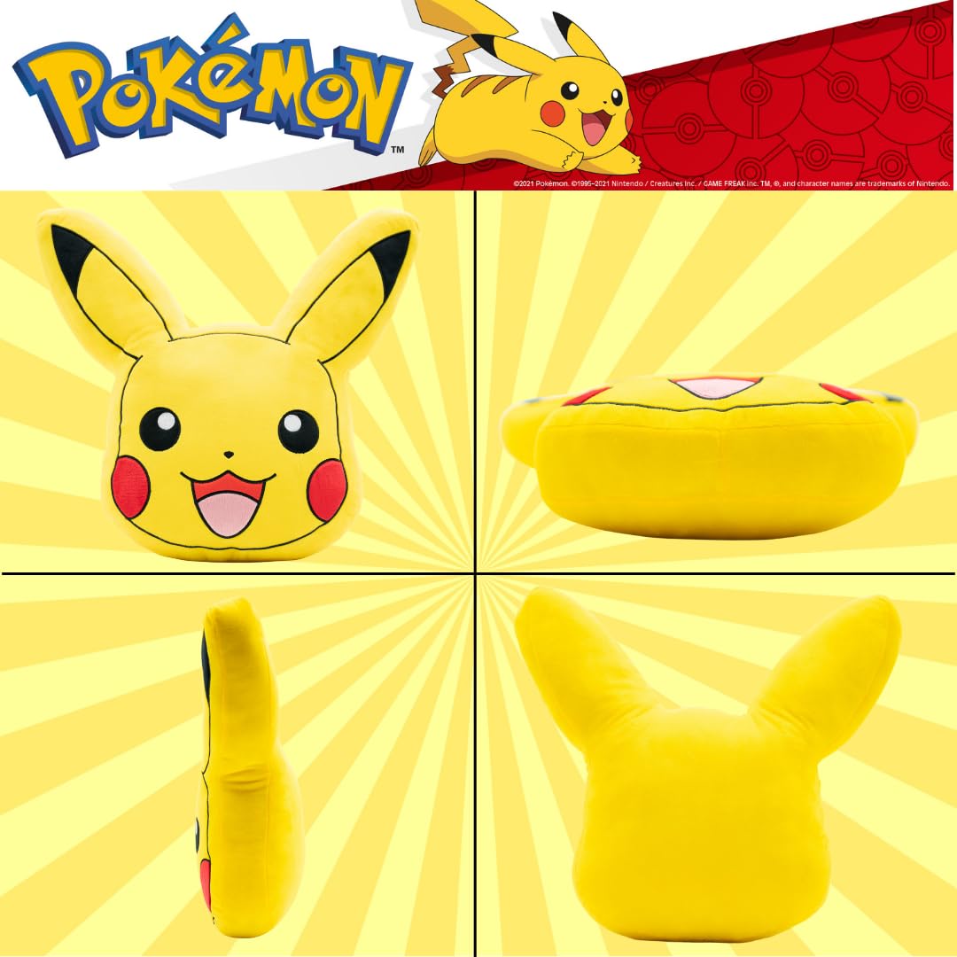 Foto 5 pulgar | Almohada Decorativa Franco Pokemon Pikachu Anime Plush - Venta Internacional.