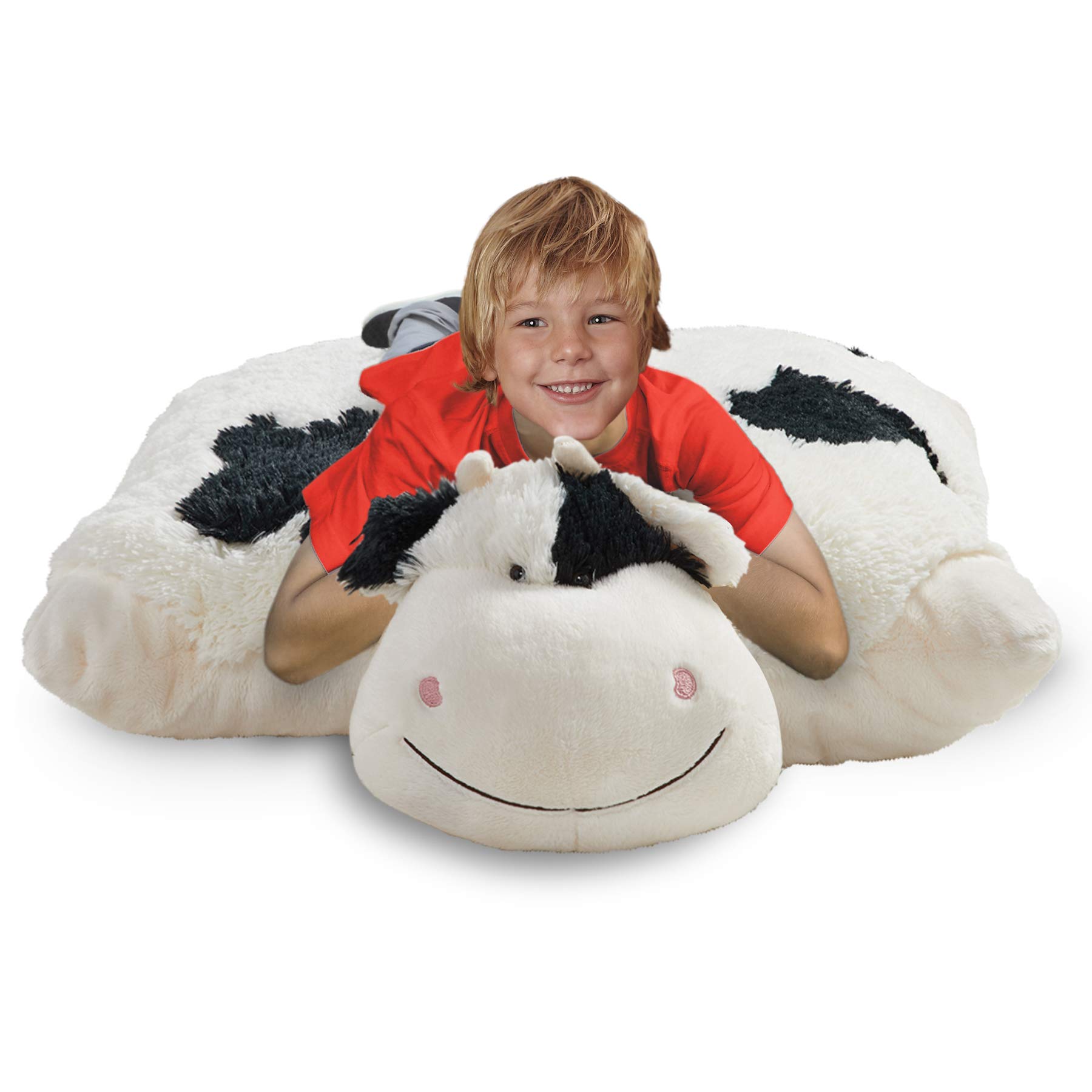 Foto 2 pulgar | Almohada De Peluche Para Mascotas, Acogedora, Diseño De Vaca, Tamaño Jumboz, Extra Grande - Venta Internacional.