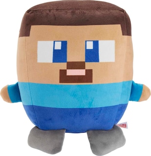 Foto 3 | Personaje De Peluche Mattel Minecraft Cuutopia Steve 25 Cm - Venta Internacional.