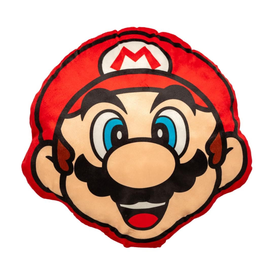 Almohada Decorativa Franco Super Mario Soft Plush 40 Cm - Venta Internacional. $823