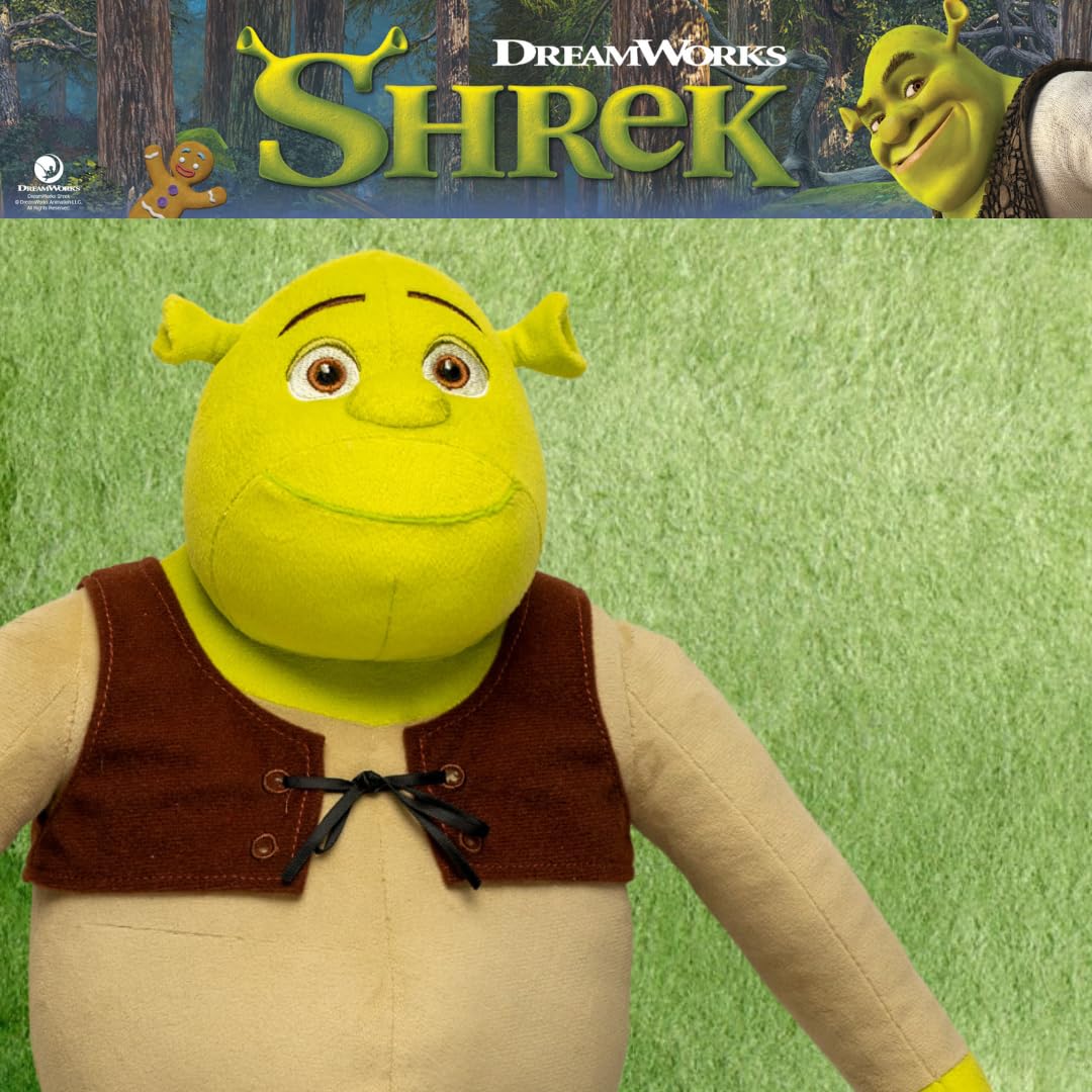 Foto 5 pulgar | Cojín Franco Collectibles Dreamworks Shrek Plush De 50 Cm - Venta Internacional.