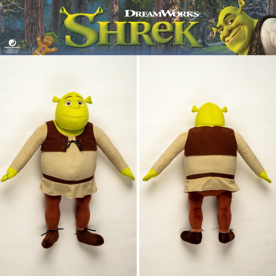 Foto 6 pulgar | Cojín Franco Collectibles Dreamworks Shrek Plush De 50 Cm - Venta Internacional.