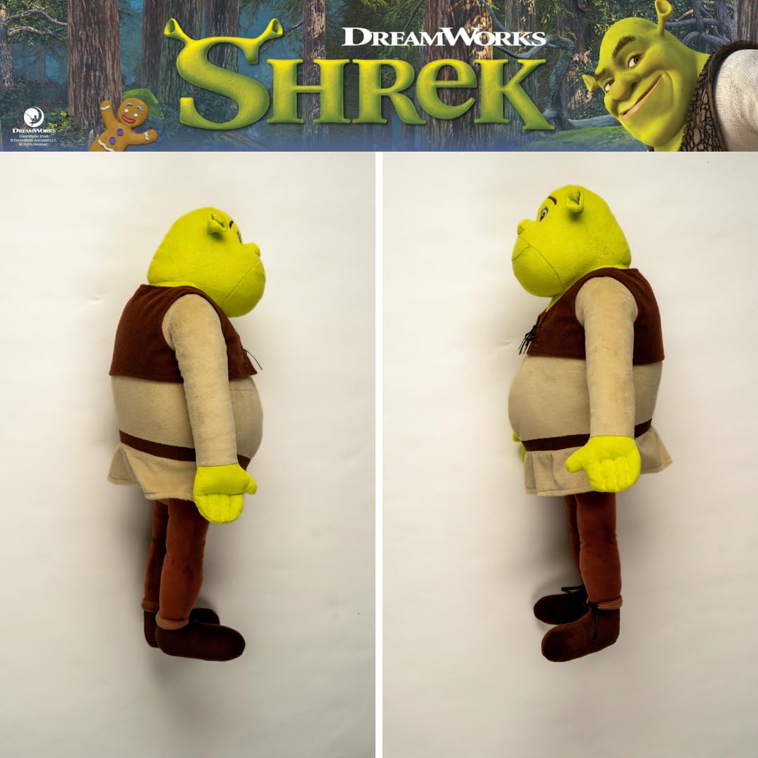 Foto 7 pulgar | Cojín Franco Collectibles Dreamworks Shrek Plush De 50 Cm - Venta Internacional.