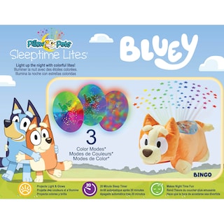 Foto 3 | Almohada De Peluche Para Mascotas 11 Bbc Studios Bingo Sleeptime Light - Venta Internacional.