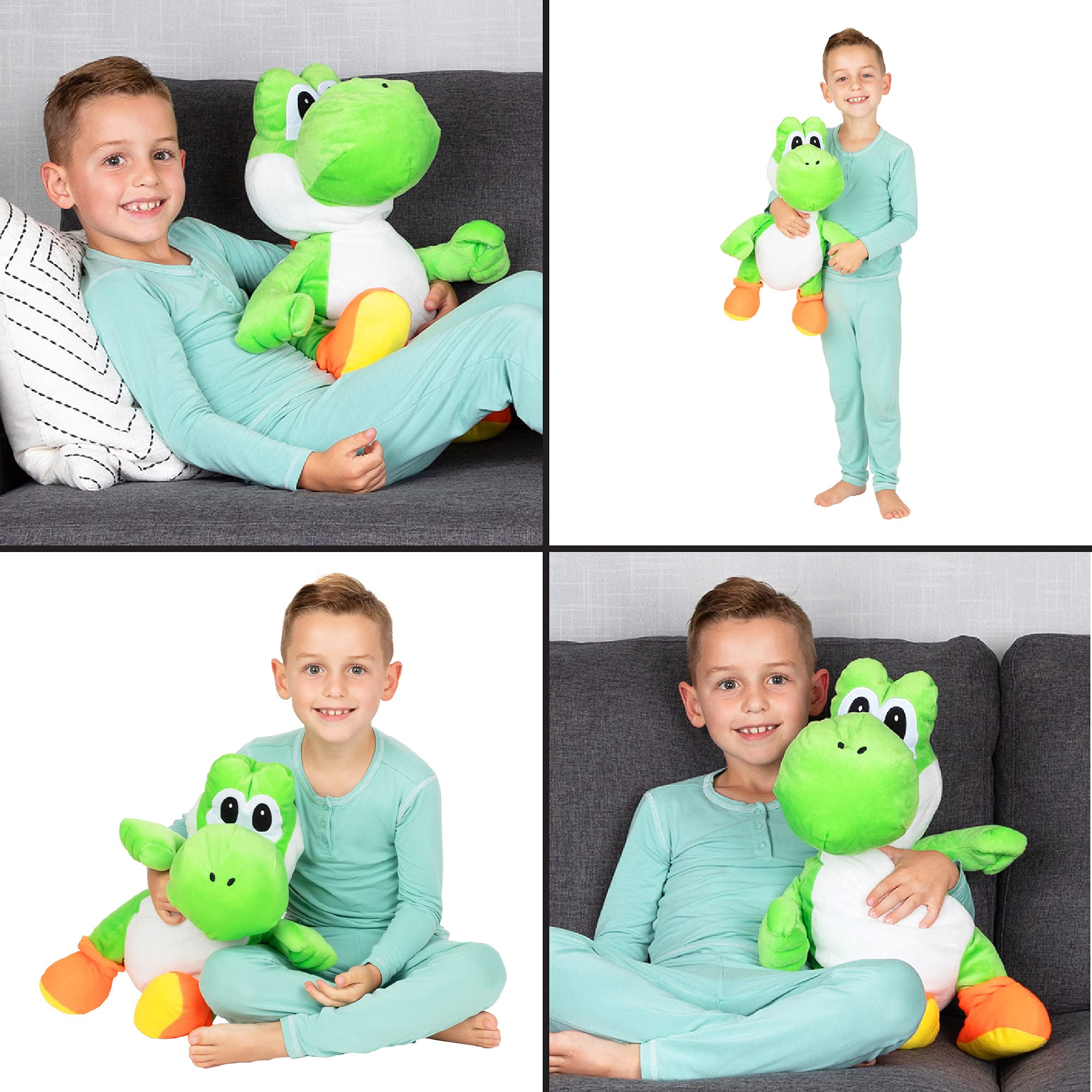 Foto 5 | Cojín De Peluche Buddy Franco Mario Yoshi Super Mario - Venta Internacional.