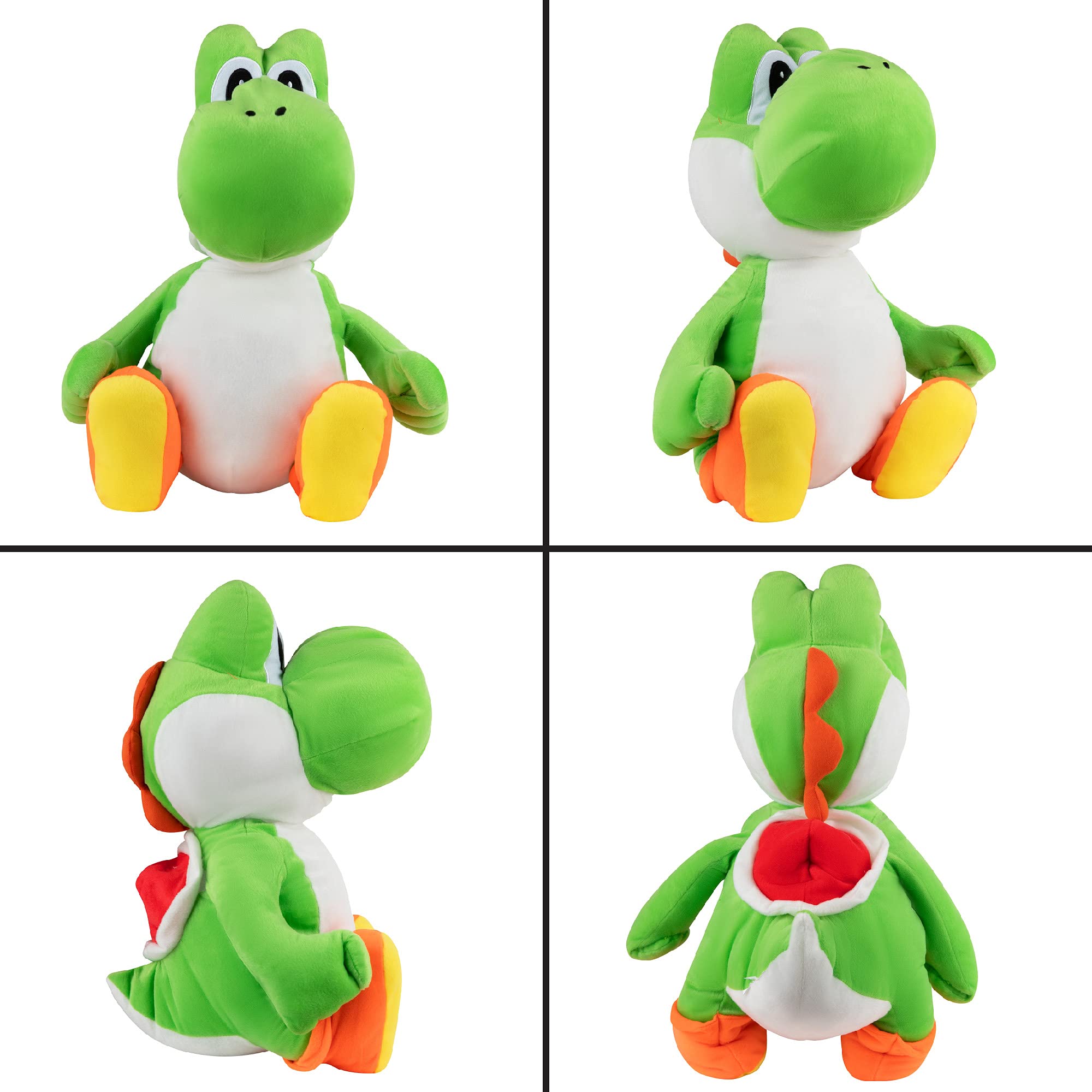 Foto 7 pulgar | Cojín De Peluche Buddy Franco Mario Yoshi Super Mario - Venta Internacional.