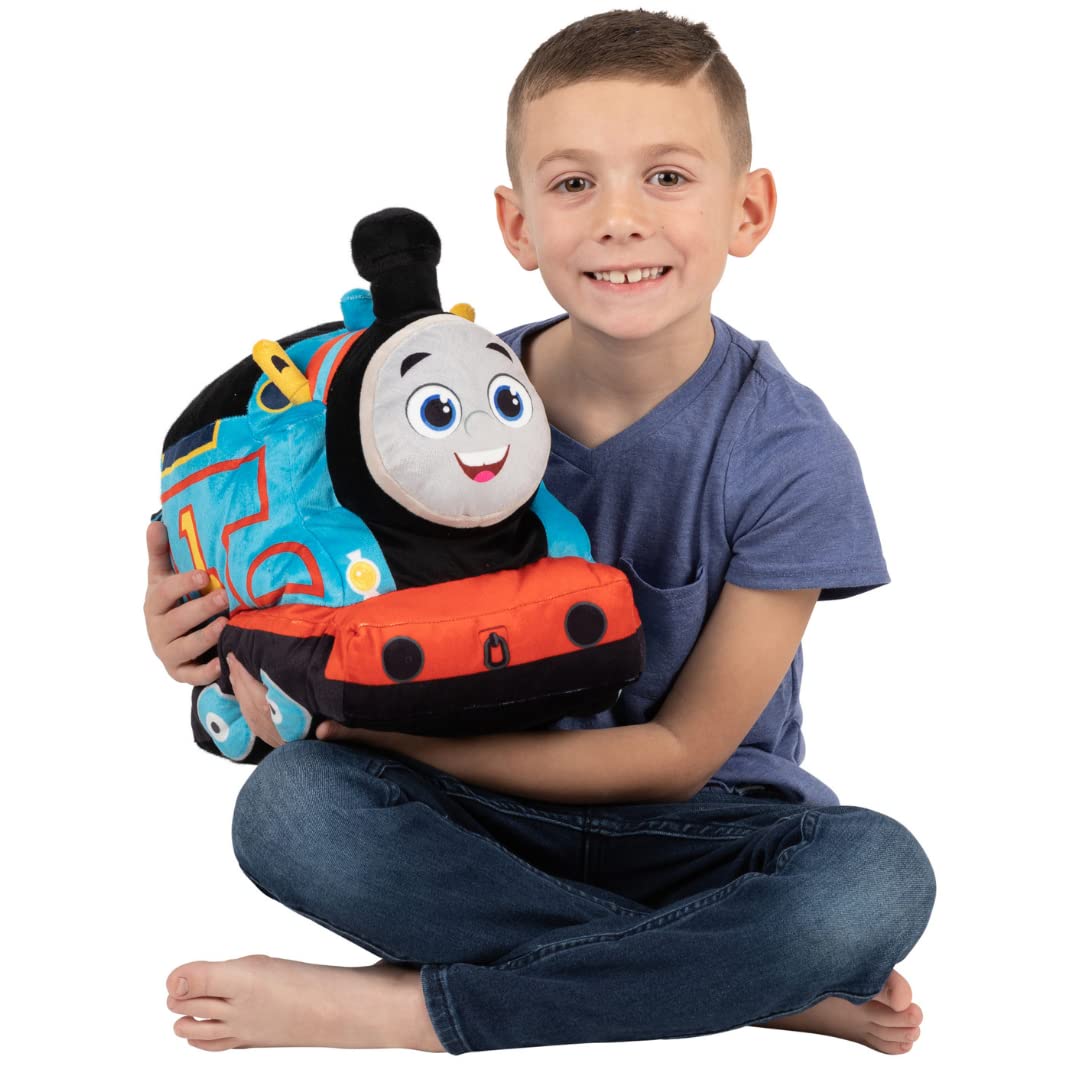 Almohada De Peluche Para Niños Buddy Franco Blue Thomas & Friends - Venta Internacional.