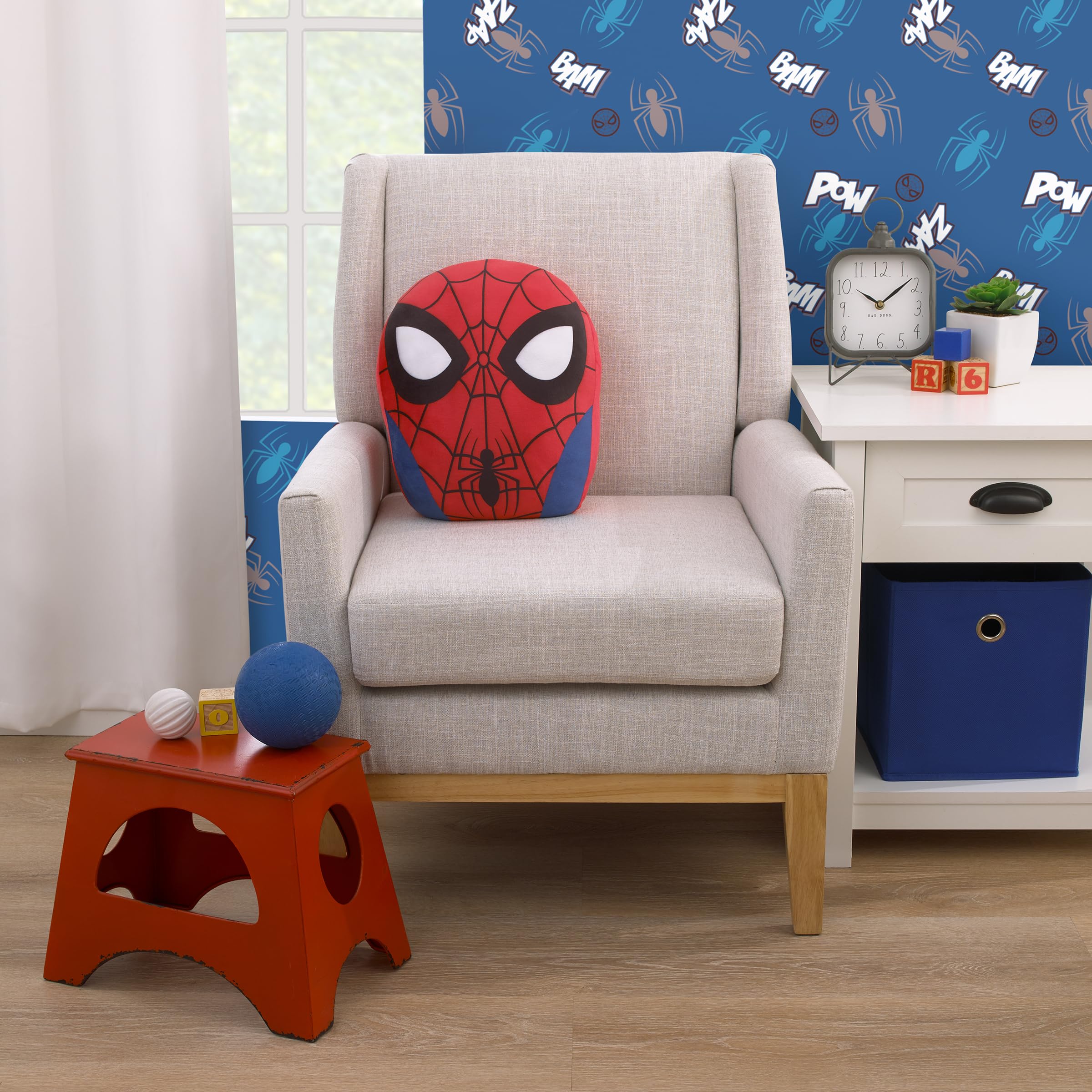 Foto 5 pulgar | Almohada Esponjosa Nojo Marvel Spiderman To The Rescue - Venta Internacional.