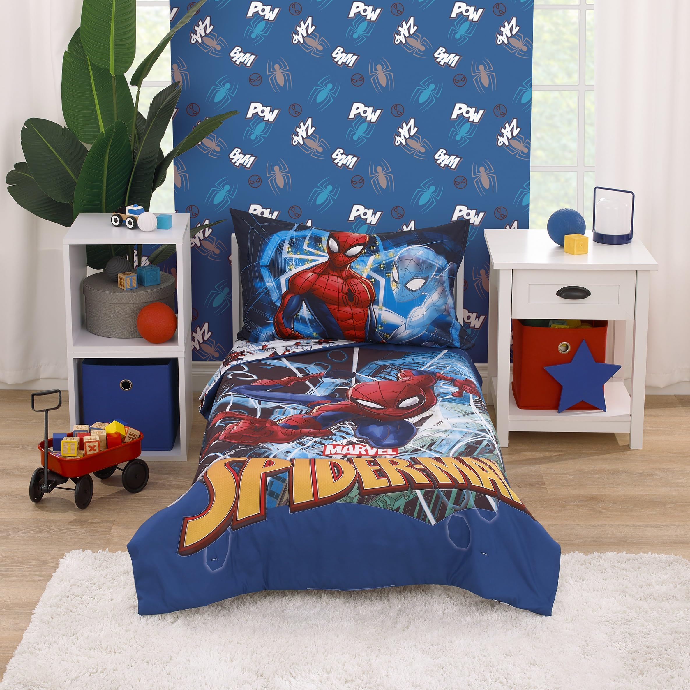 Foto 6 pulgar | Almohada Esponjosa Nojo Marvel Spiderman To The Rescue - Venta Internacional.