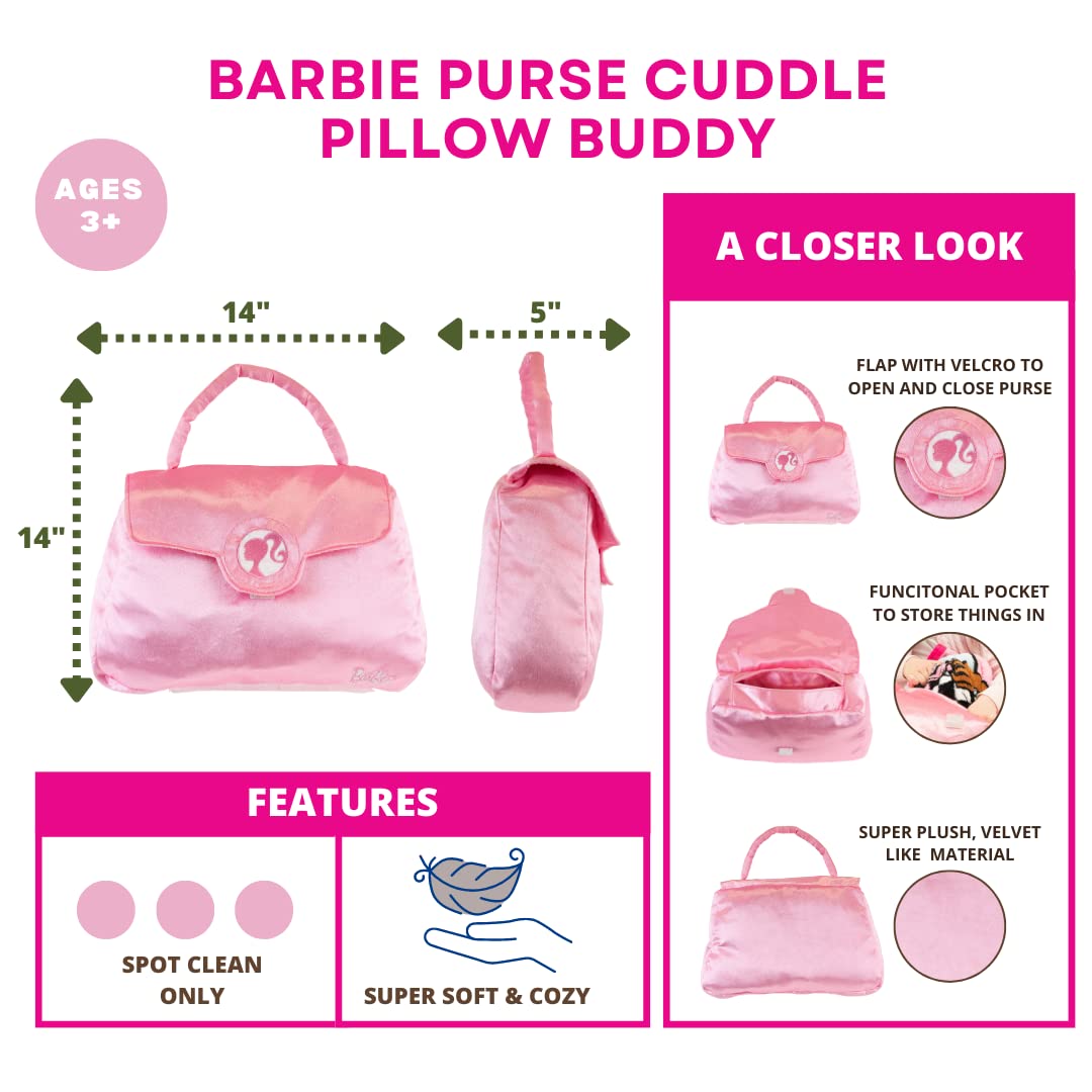 Foto 4 pulgar | Monedero Cuddle Pillow Buddy Franco Para Barbie, Supersuave, De Felpa - Venta Internacional.