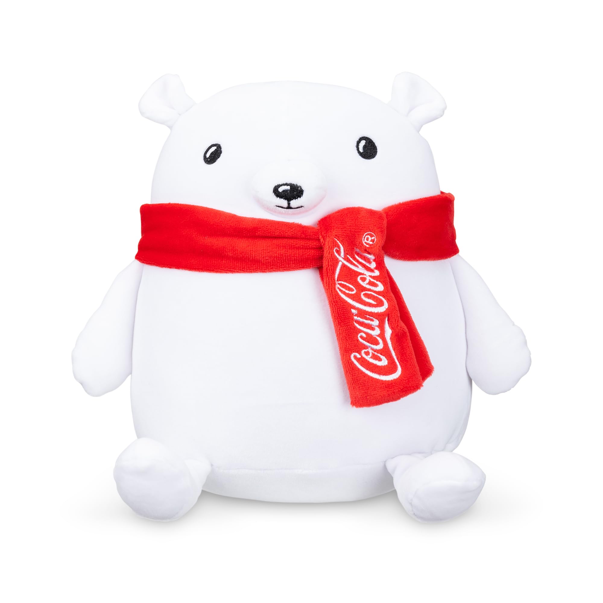 Peluche De Peluche Coca-cola Polar Bear Snowball De 9 Pulgadas - Venta Internacional.